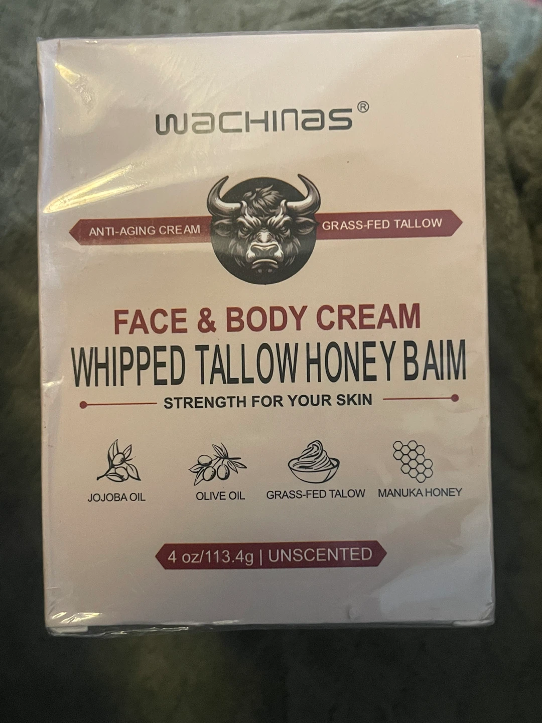 Wachinas Whipped Tallow Honey Balm Face & Body Cream