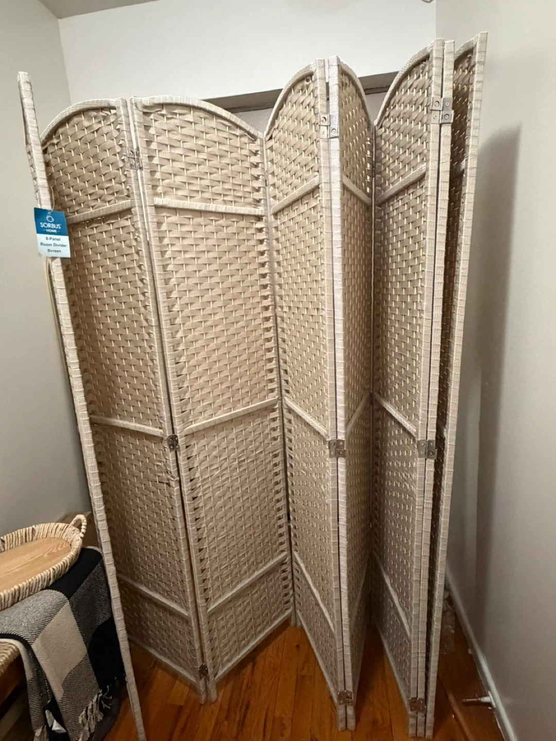 SORBUS 8 Panel Room Divider Screen
