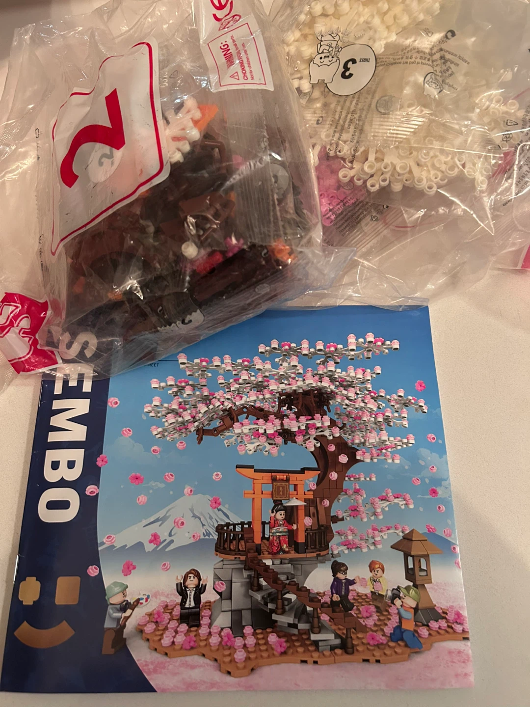 SEMBO cherry blossom set