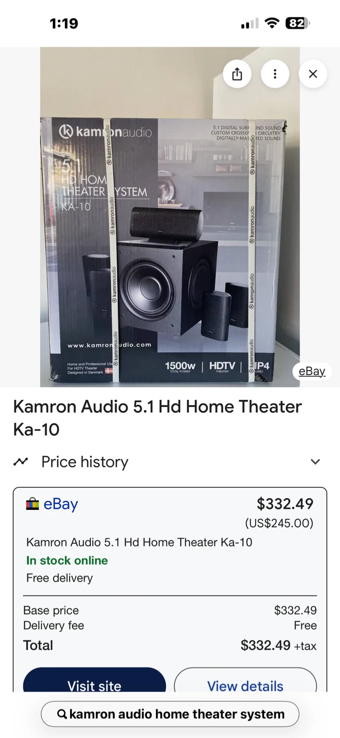 Kamron Audio Ka-10 5.1 Home Theater System - photo 5