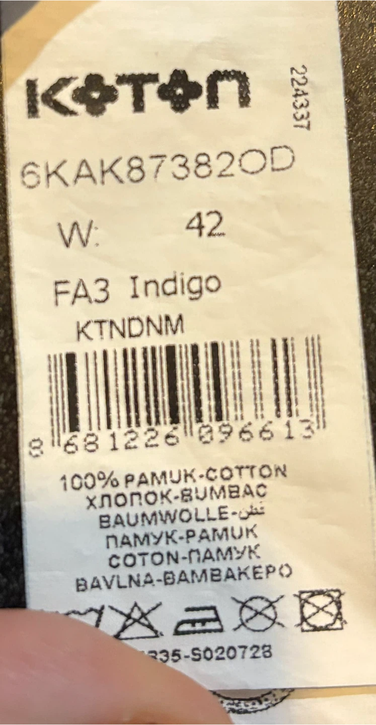 Koton Jeans Denim Dress Size 42❣️ - photo 3