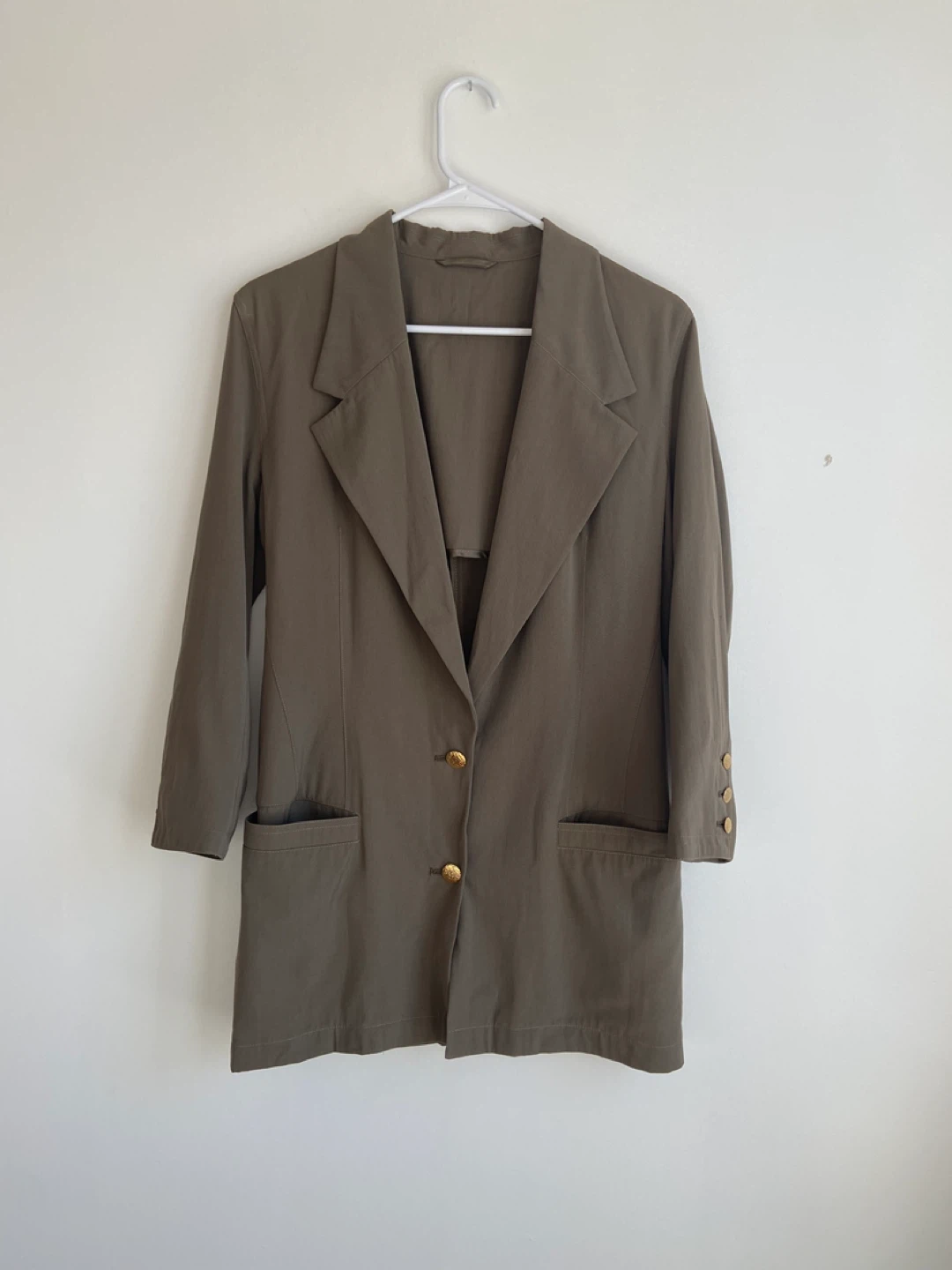 Versace Vintage Khaki Blazer 🏆