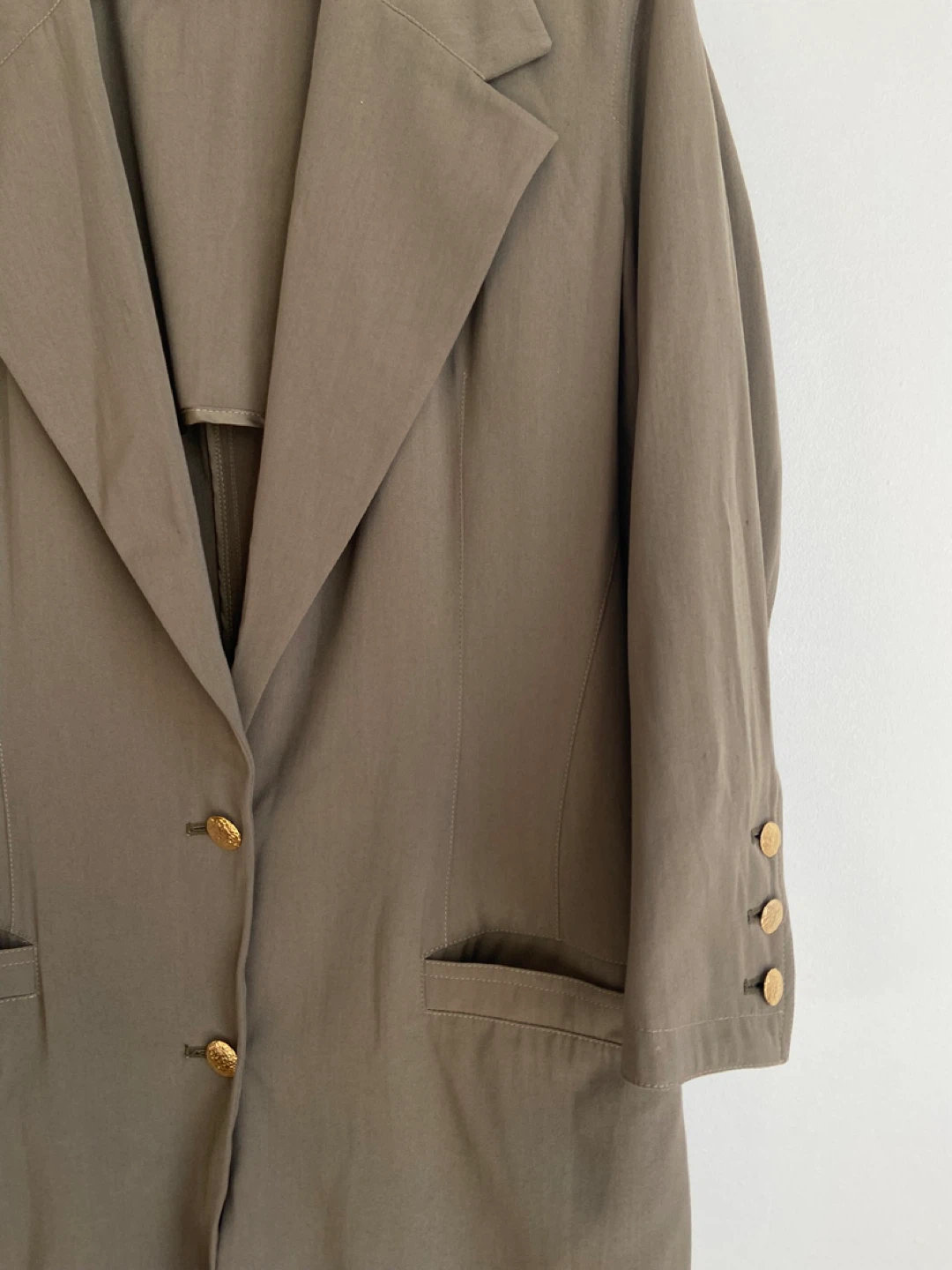 Versace Vintage Khaki Blazer 🏆 - photo 2