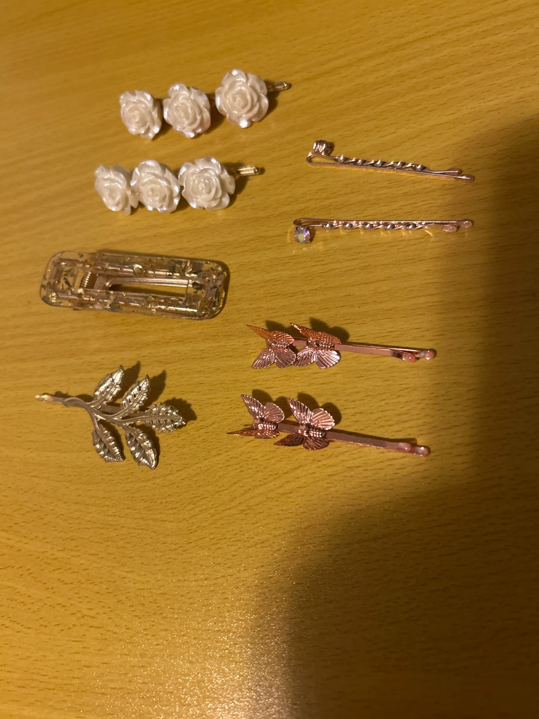 Assorted Hair Clips and Bobby Pins