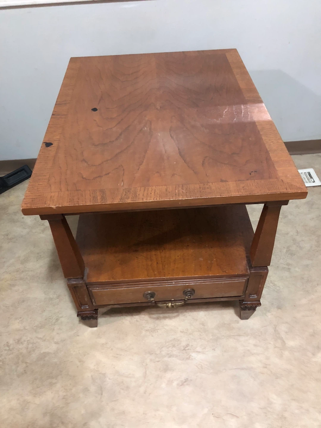 Vintage oak table - photo 2