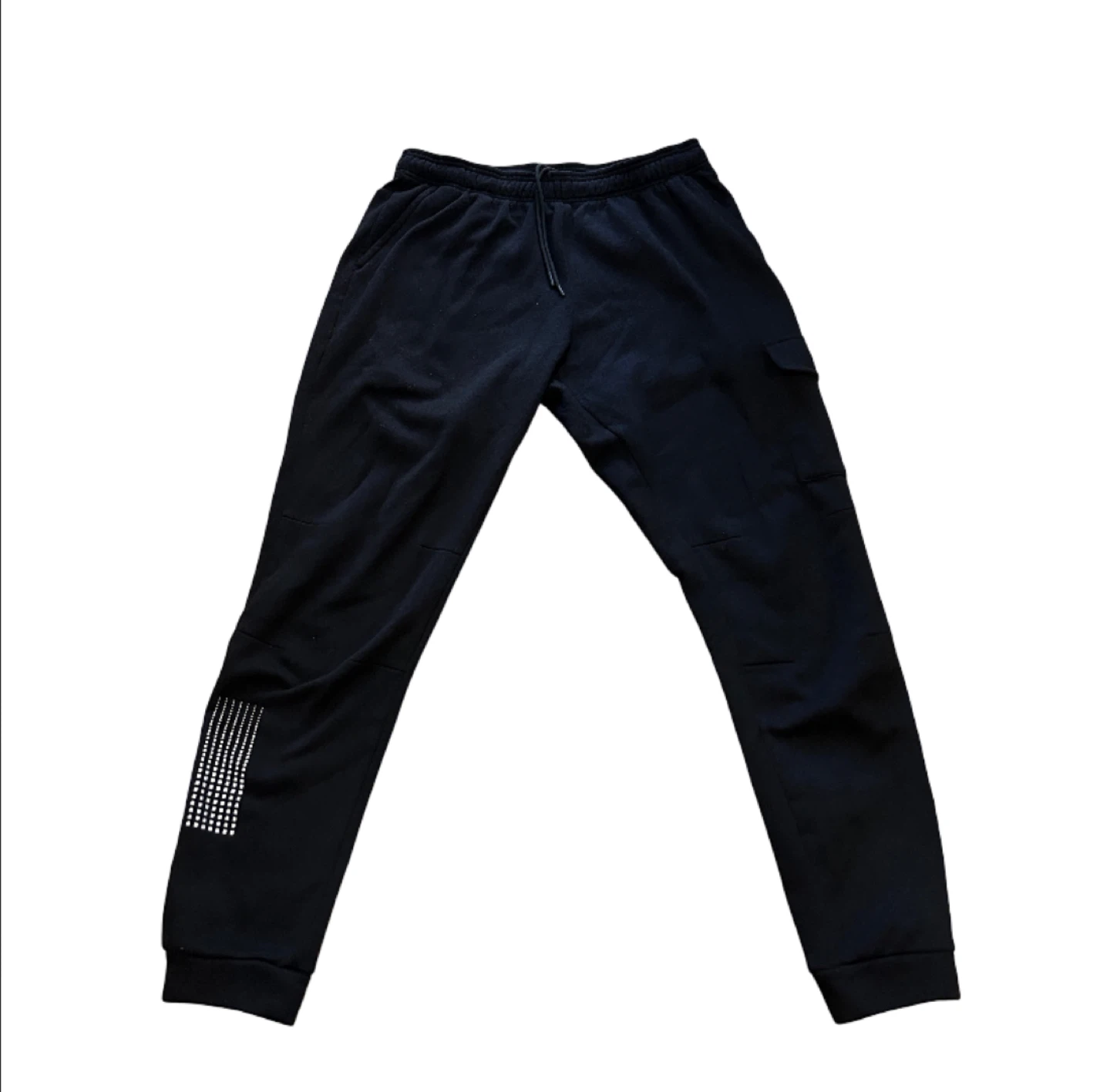 Black Cargo Sweatpants