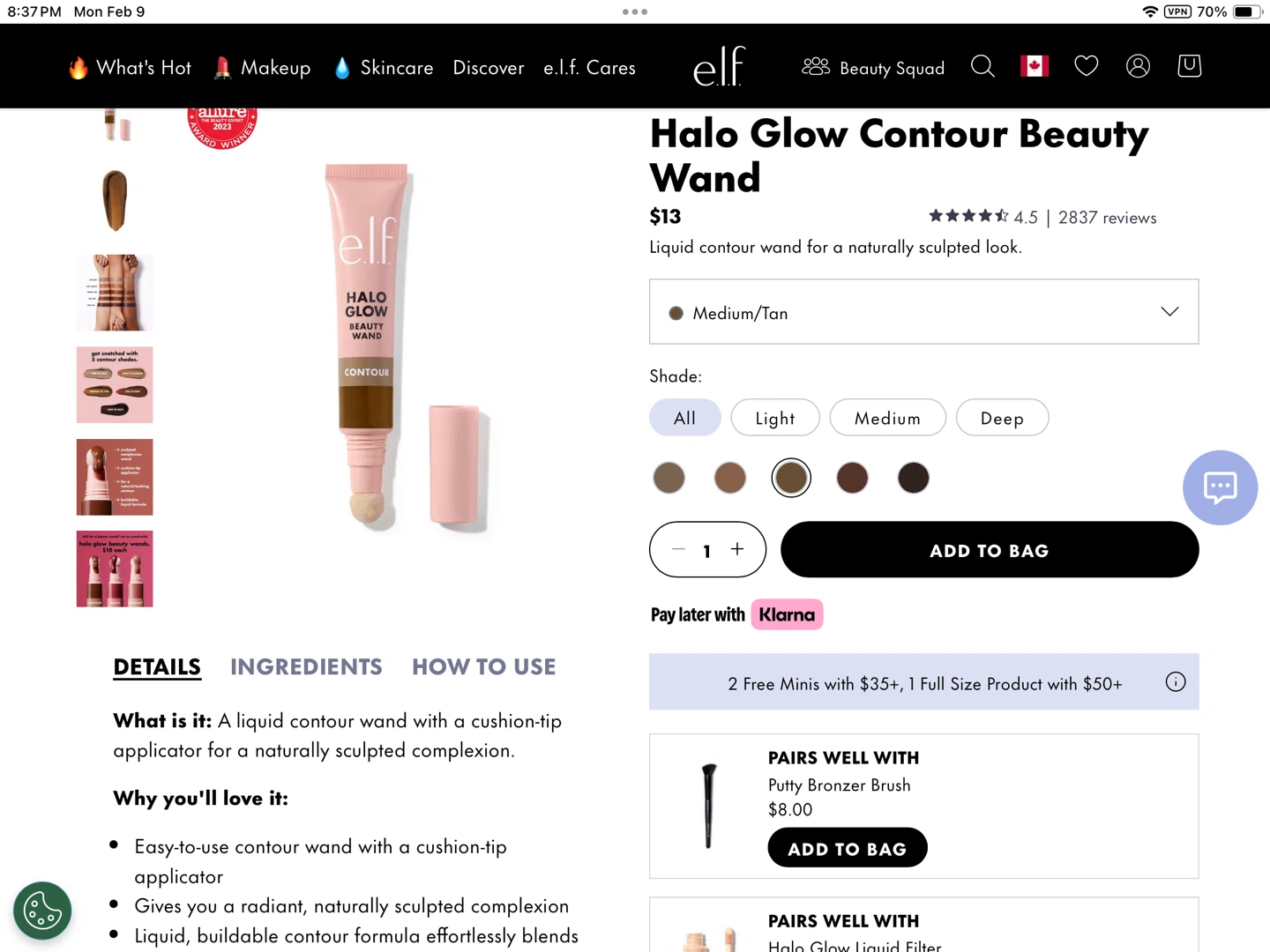 e.l.f. Halo Glow Contour Beauty Wand - photo 2