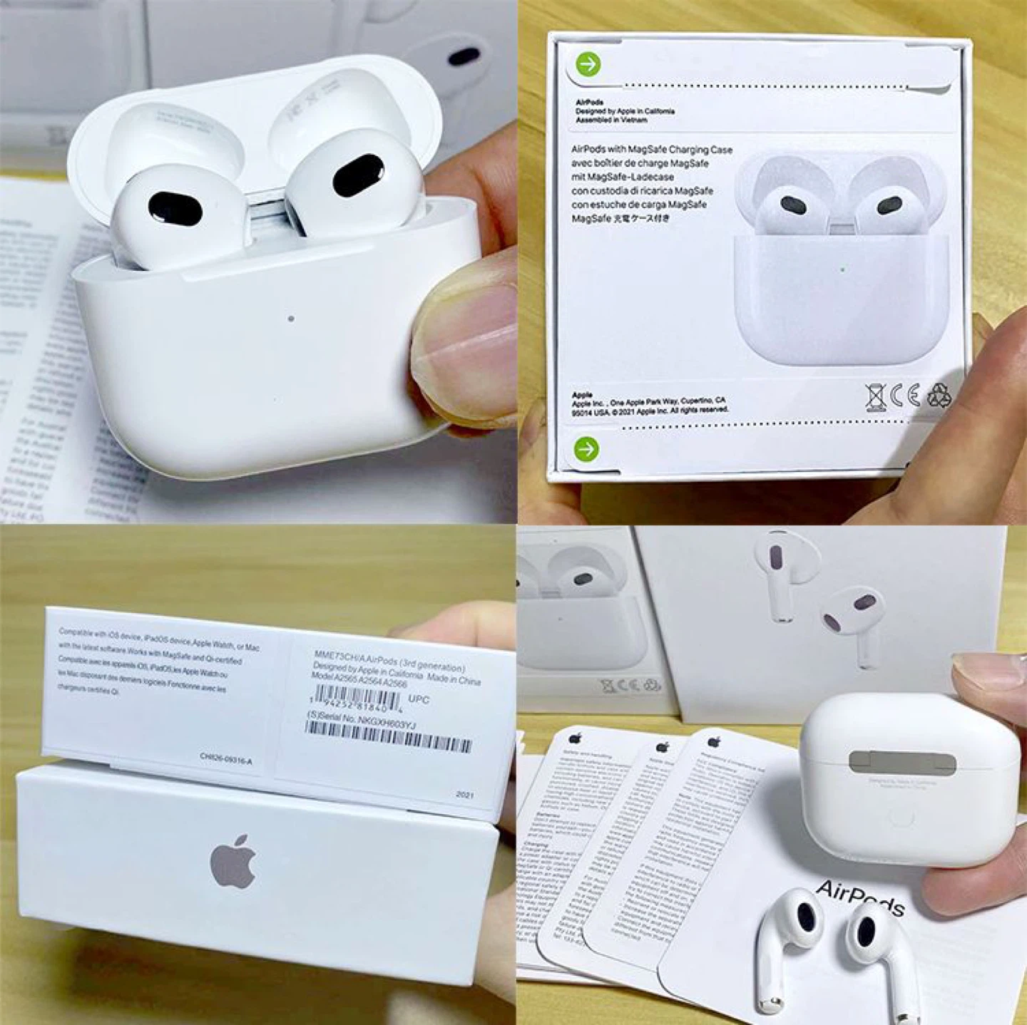 Apple AirPods (3rd Generation) with MagSafe Charging Case