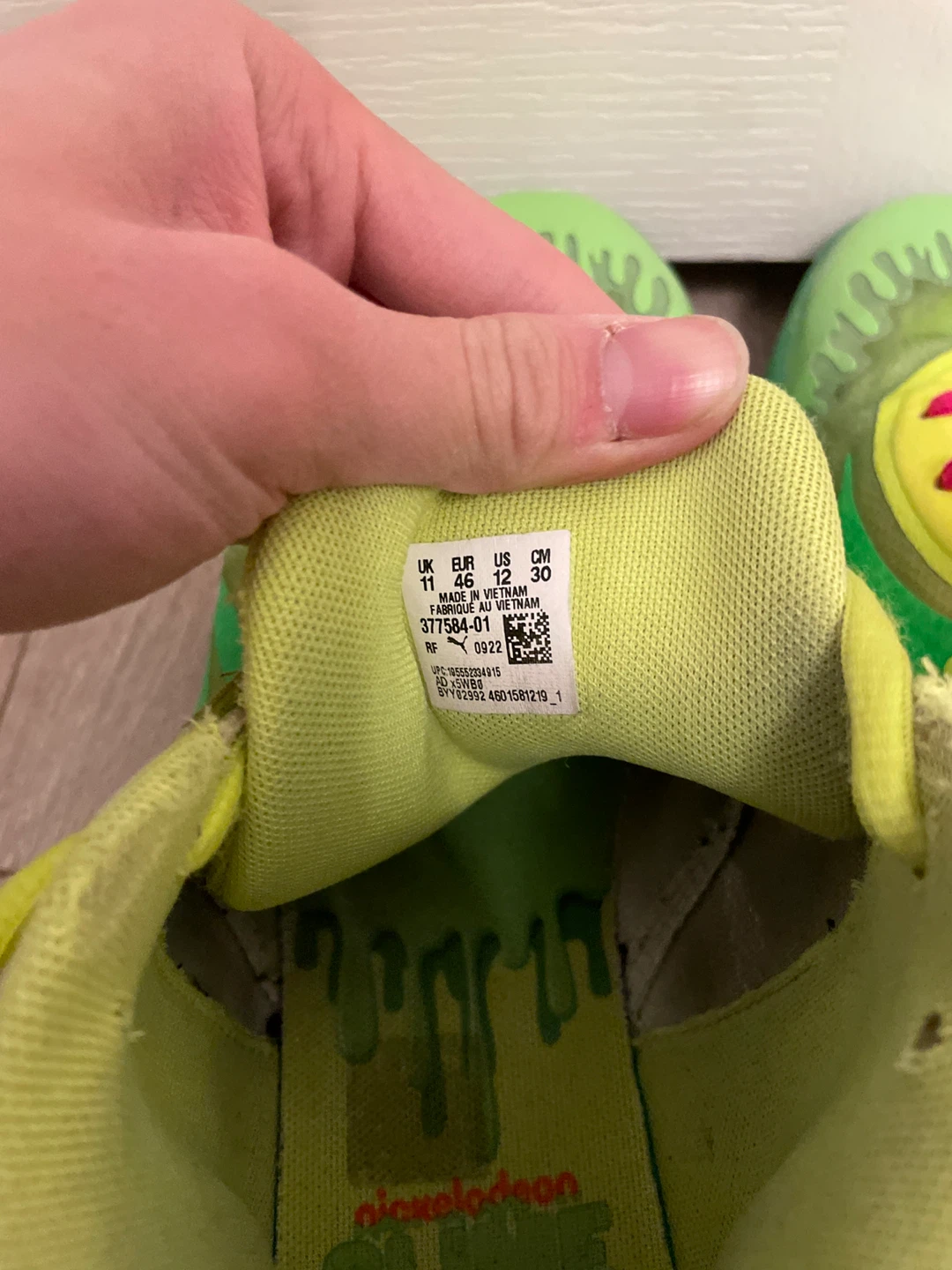 Puma MB.01 Low Nickelodeon Slime Shoes - Size 12 - photo 5