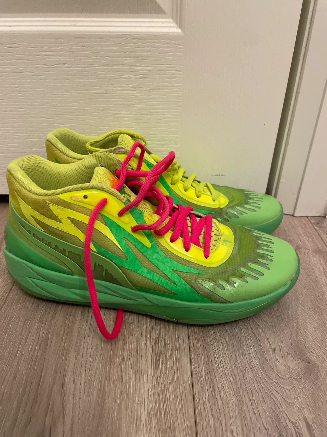 Puma MB.01 Low Nickelodeon Slime Shoes - Size 12