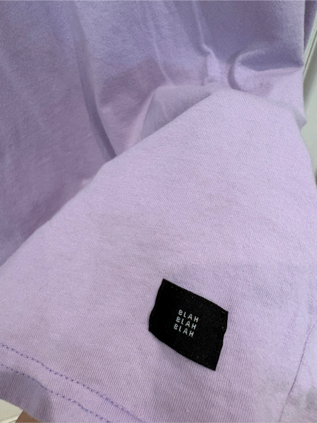 Lazy Oaf Lilac Graphic Long Sleeve T-Shirt 🏆 - photo 4