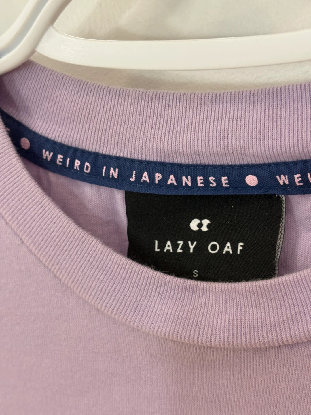 Lazy Oaf Lilac Graphic Long Sleeve T-Shirt 🏆 - photo 3