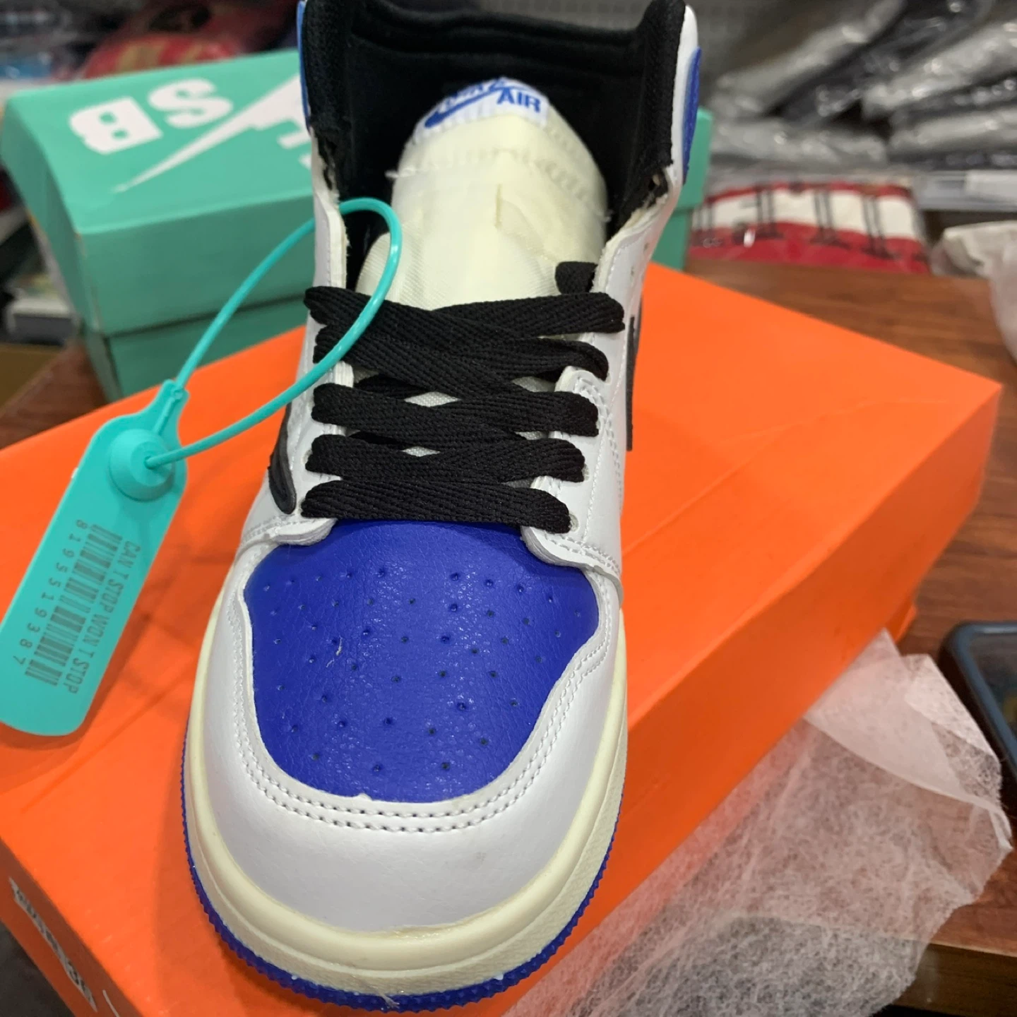 Nike Air Jordan 1 High OG SP Travis Scott Fragment - photo 3