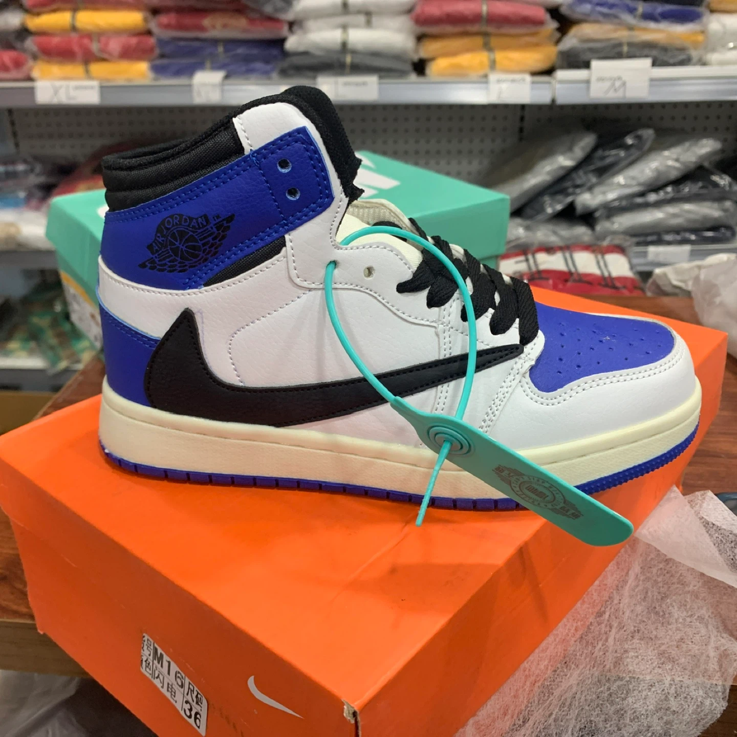 Nike Air Jordan 1 High OG SP Travis Scott Fragment - photo 2
