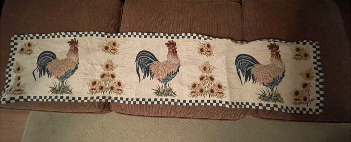 Rooster Decorative Plate and Serving Tray Set - photo 5