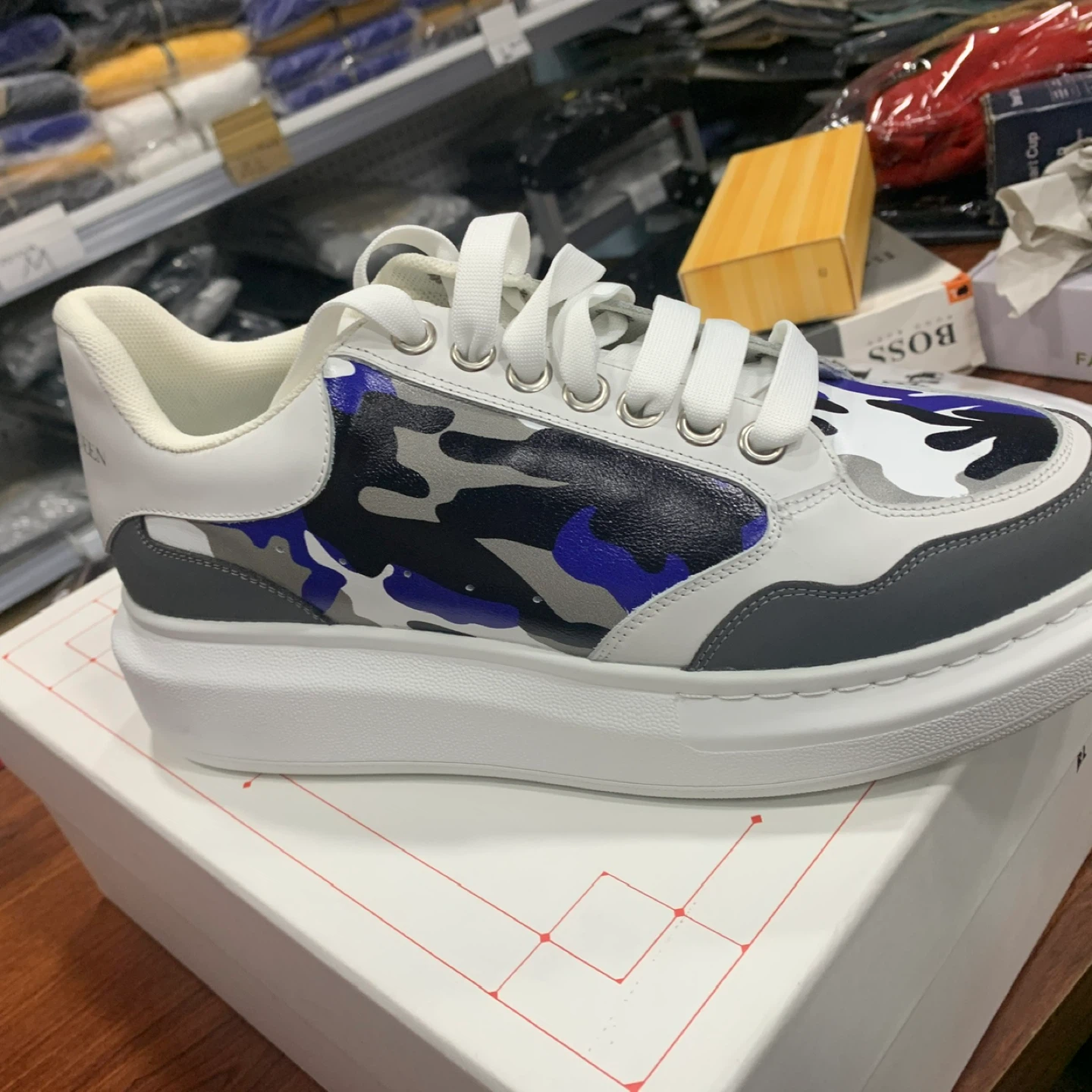 Alexander McQueen Camo Sneakers - photo 5
