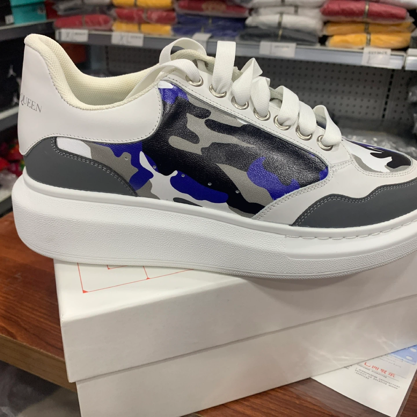 Alexander McQueen Camo Sneakers