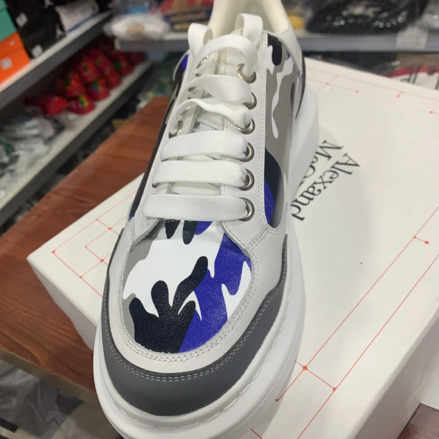 Alexander McQueen Camo Sneakers - photo 4
