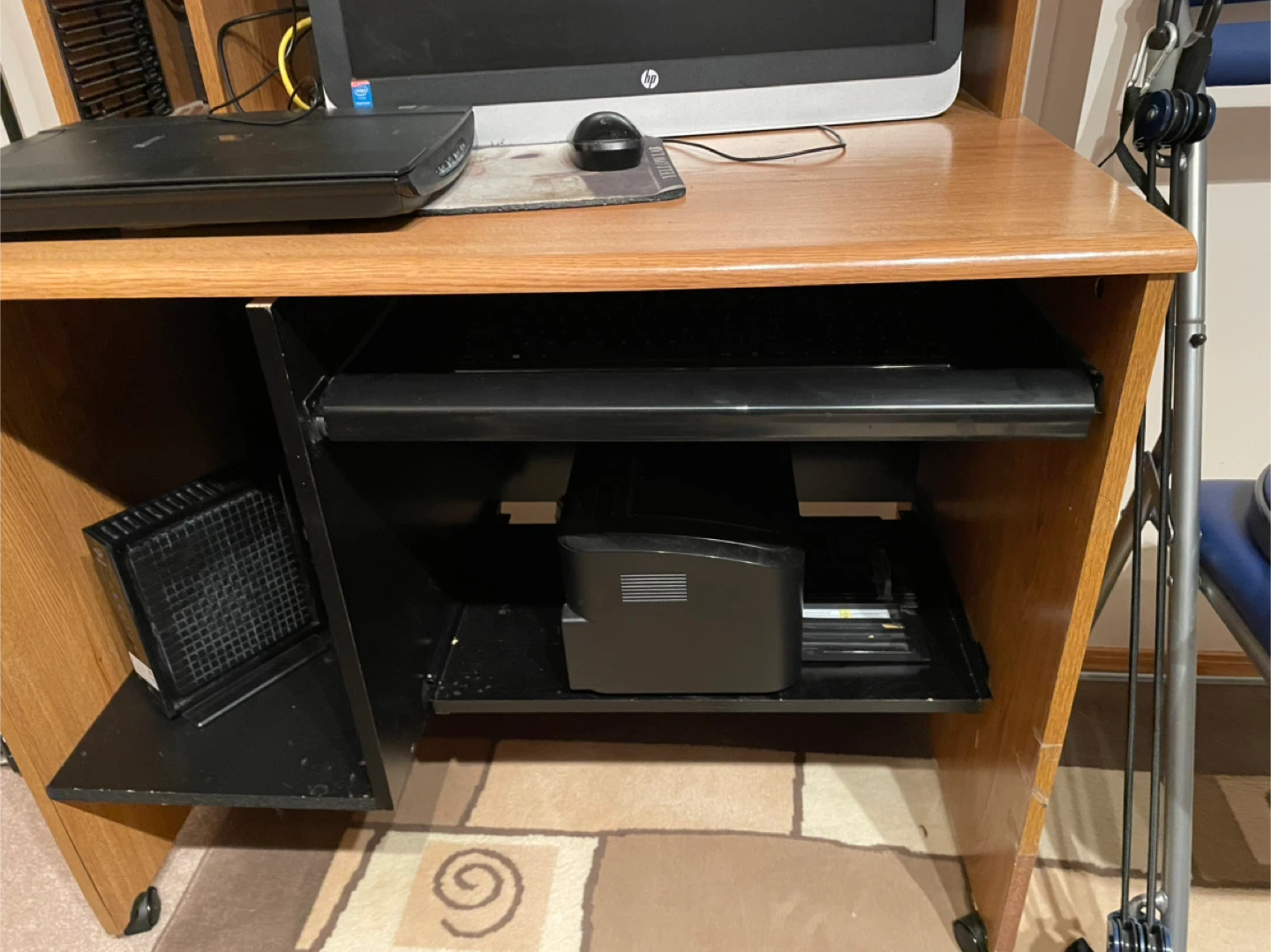 HP All-in-One Desk with Printer and Scanner - photo 3