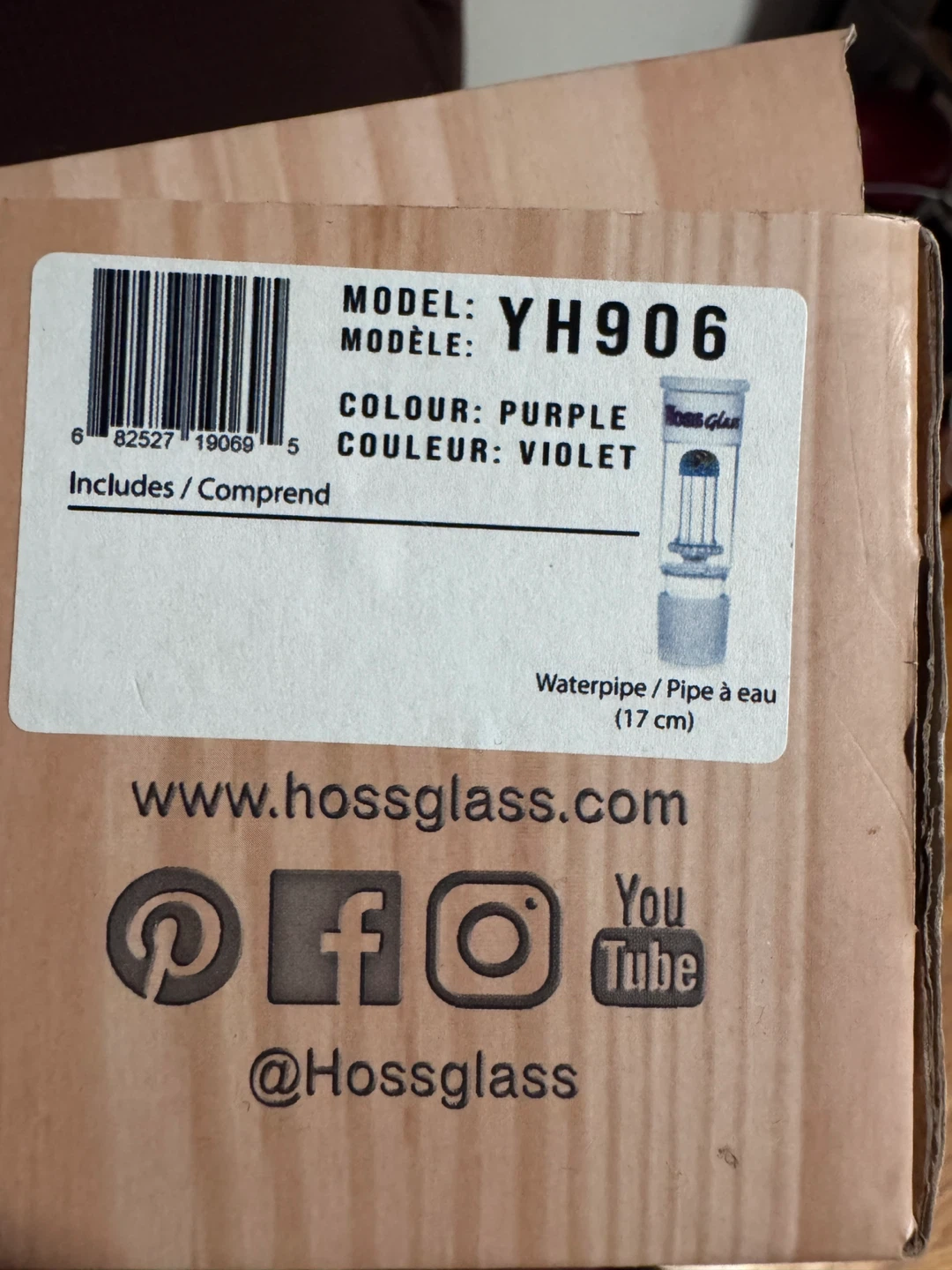 Hoss Glass Waterpipe - photo 3