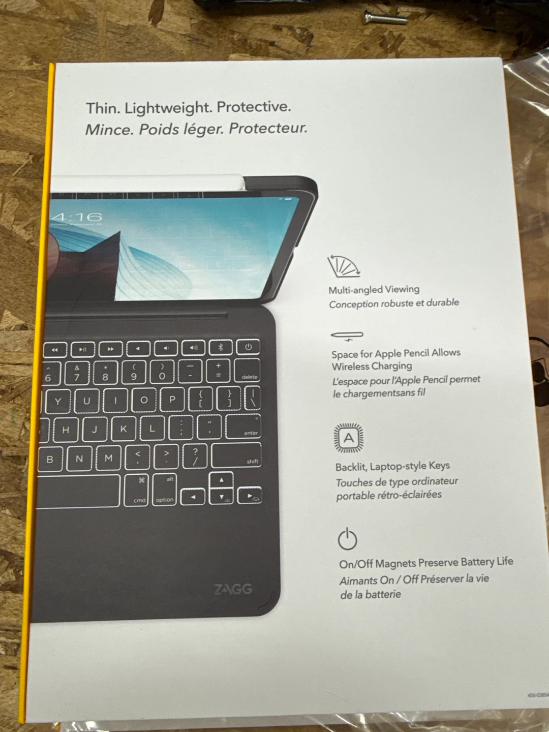 ZAGG Folio Wireless Keyboard Case for 11-inch iPad Pro - photo 2