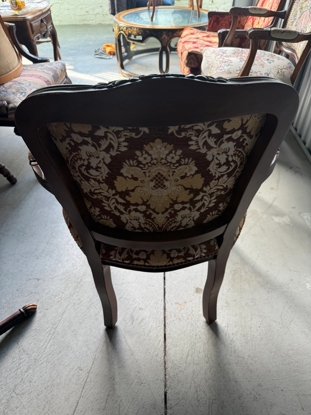 Vintage Upholstered French-style Armchair - photo 4