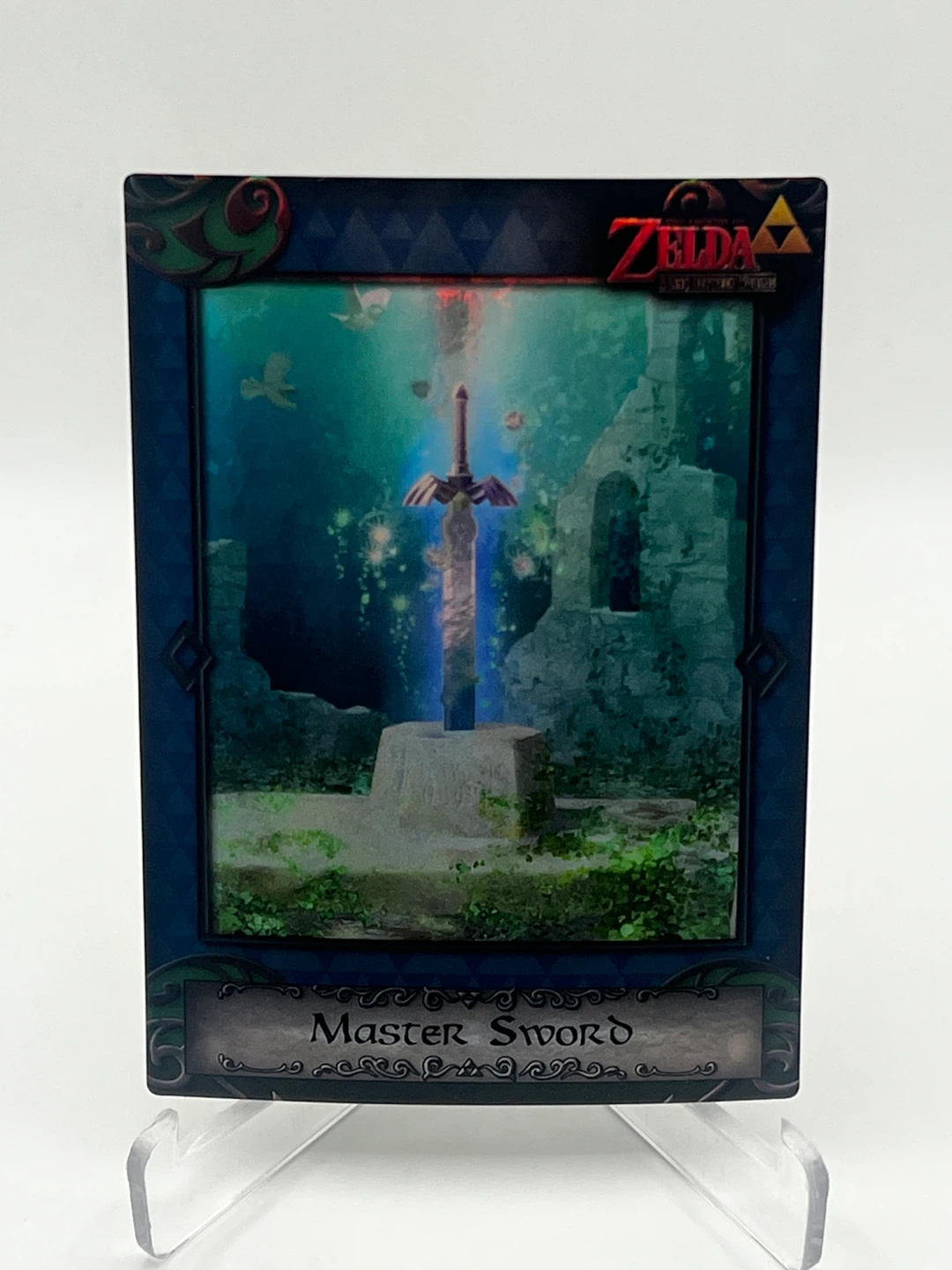 The legend of Zelda “Master Sword” #99 Holographic card M/NM 🏆