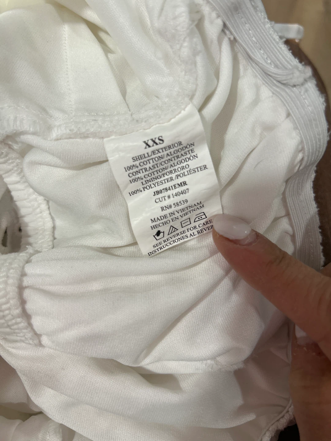 Speechless White Eyelet Halter Dress - XXS - photo 5