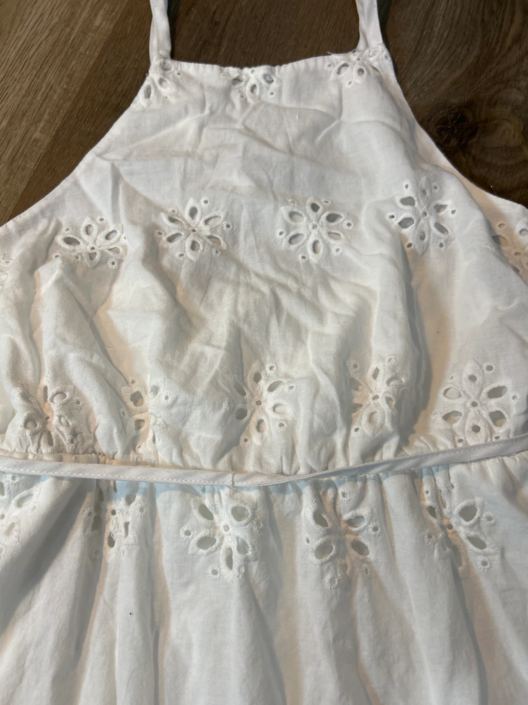 Speechless White Eyelet Halter Dress - XXS - photo 2