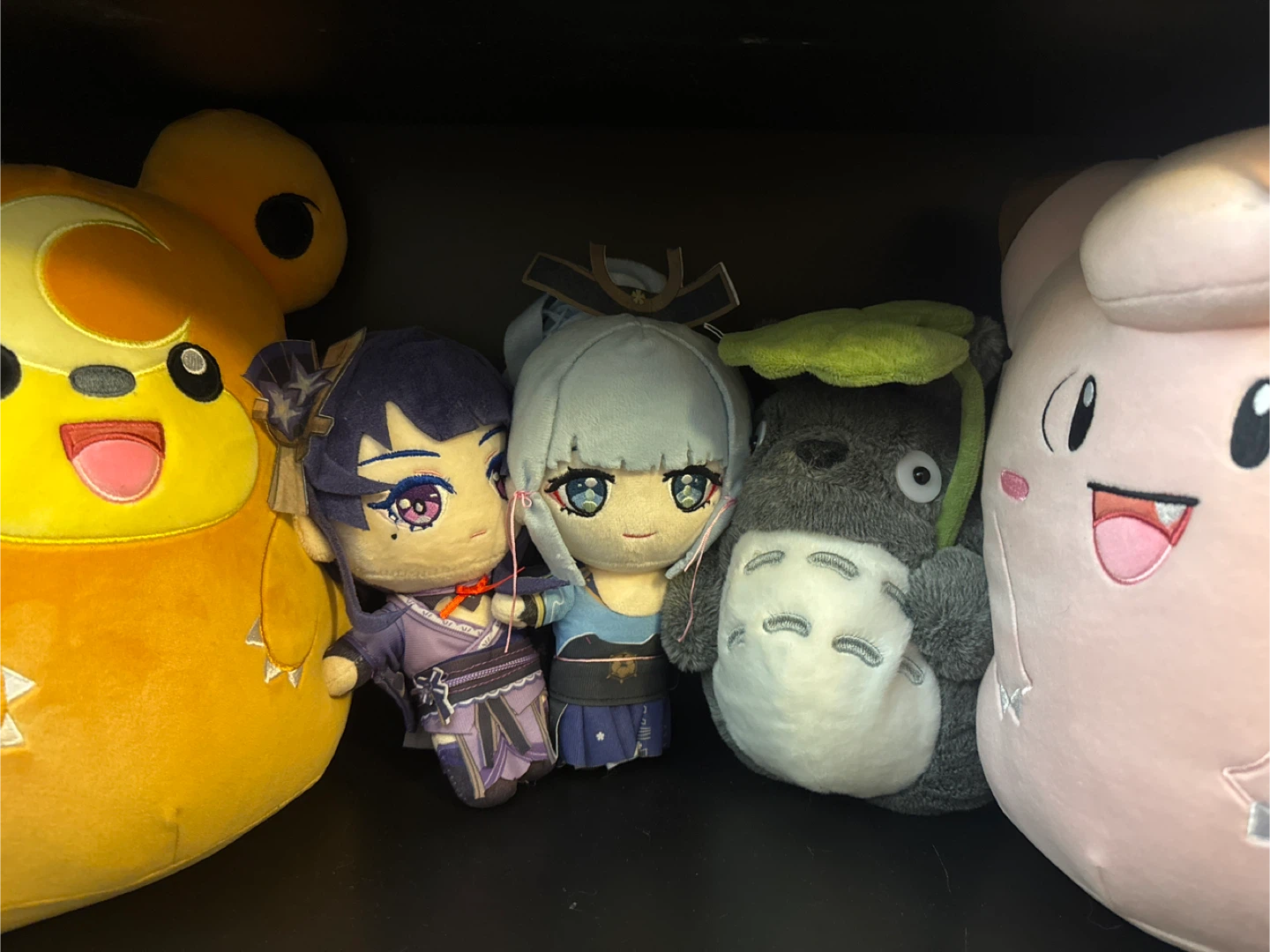 Collection of Anime and Character Plush Toys