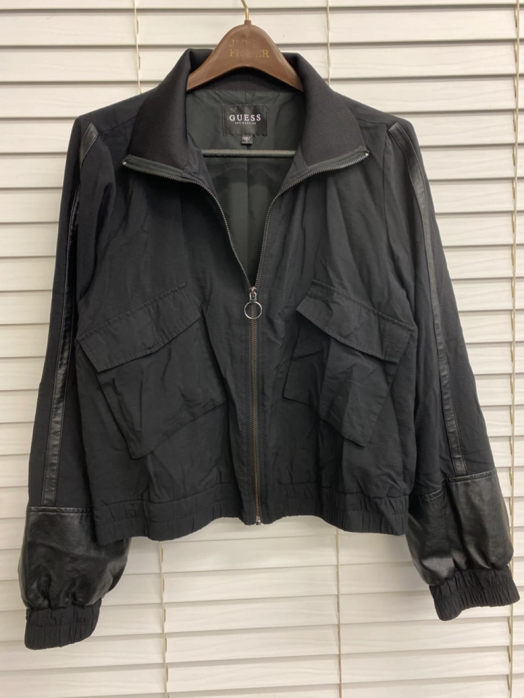 GUESS Lightweight Full-Zip Utility Jacket - L - photo 3