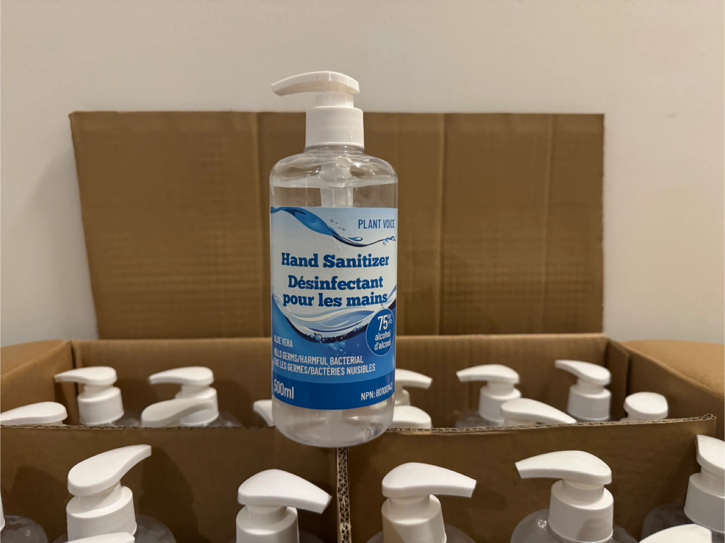 Plant Vôice Hand Sanitizer - 500ml Bottles (Bulk Case) - photo 2