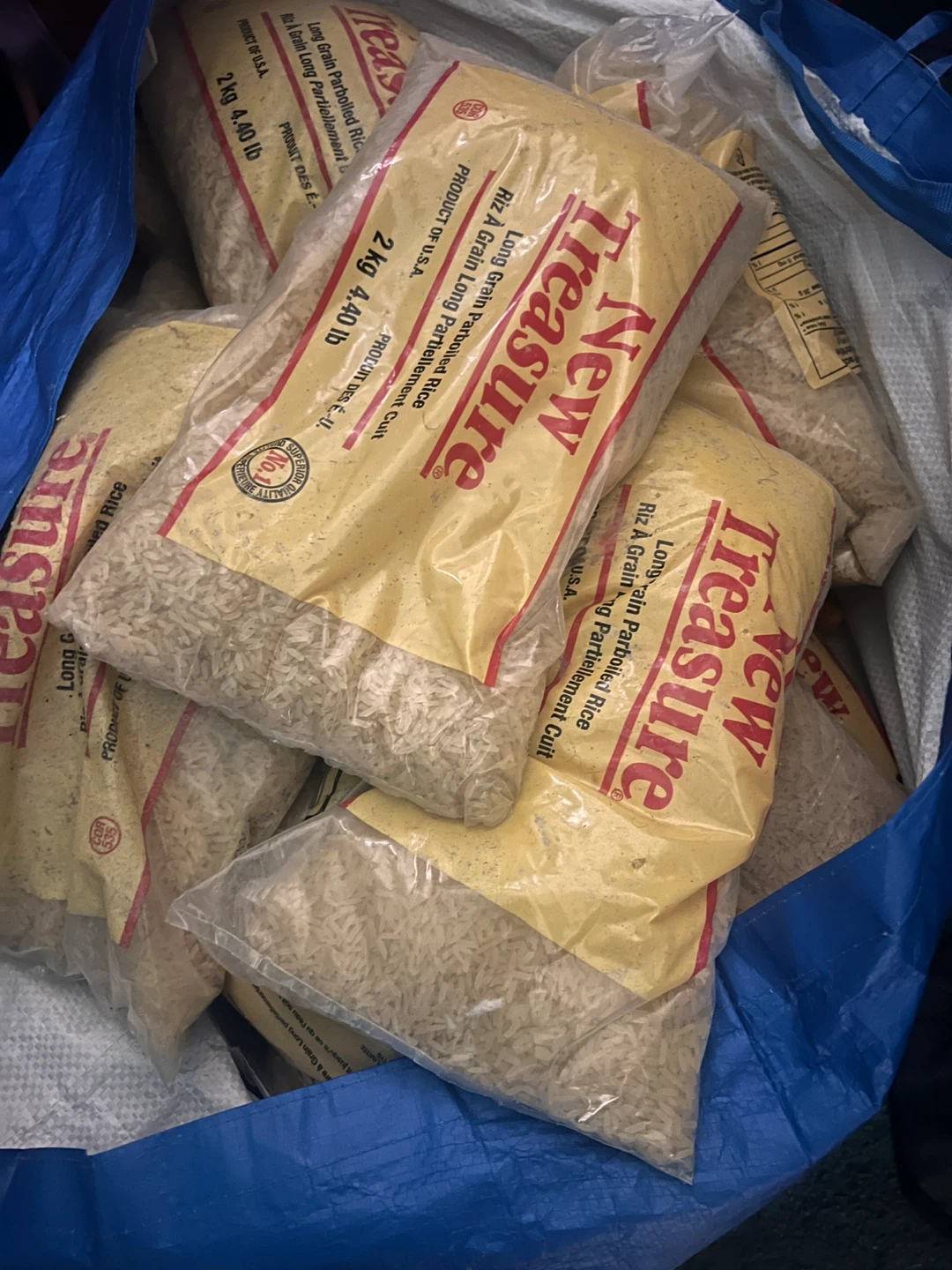 New Treasure Long Grain Parboiled Rice 2kg - photo 2