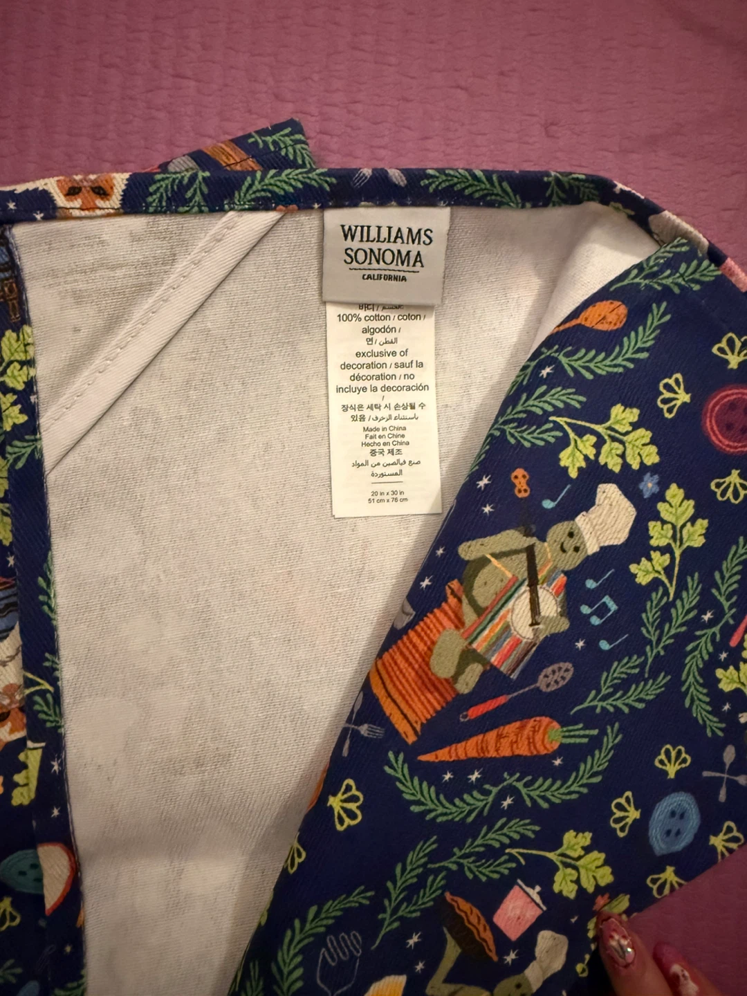 Williams Sonoma Cotton Tea Towel - photo 3