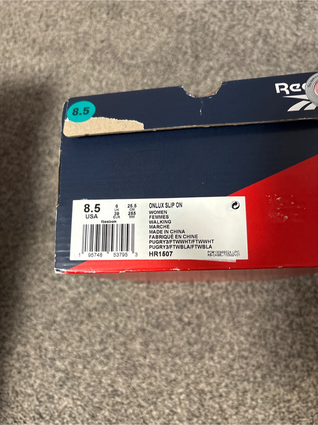 Brand New Reebok Onlux Slip On Women's Shoes Size 8.5 - photo 3