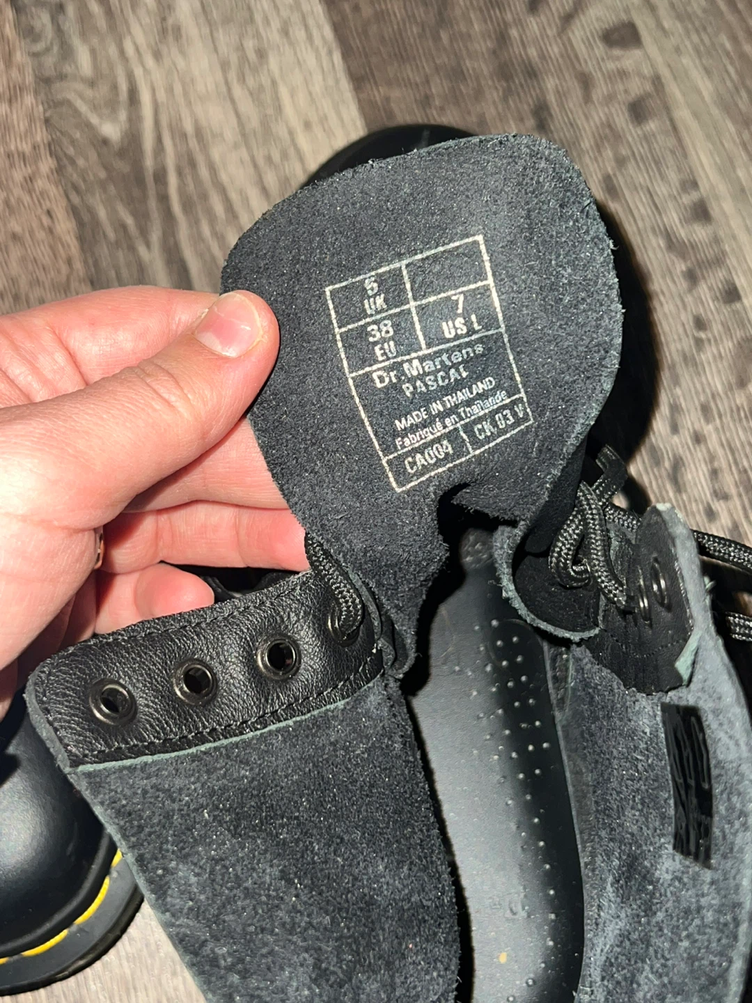 Boots Dr. Martens Pascal Black Leather - photo 3