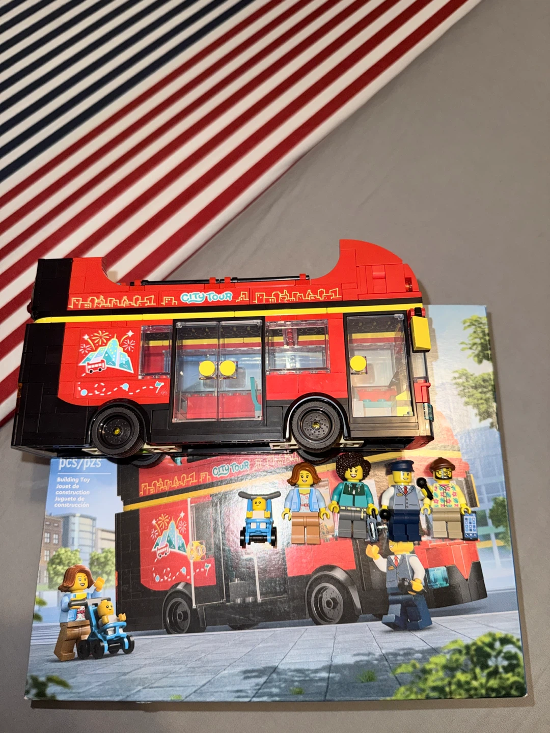 LEGO City Tour Bus Building Toy Set