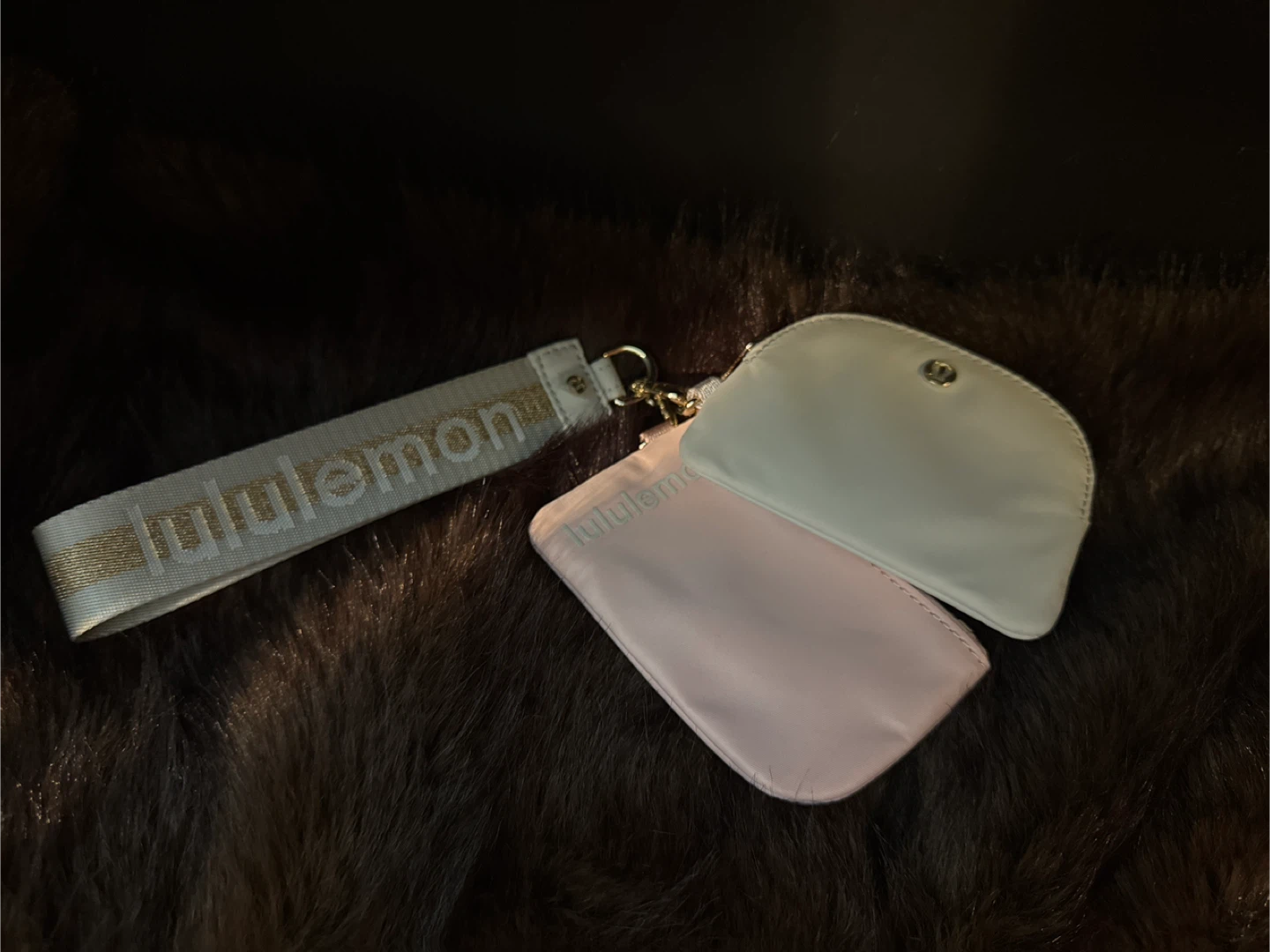 Brand New Lululemon Dual Pouch Wristlet
