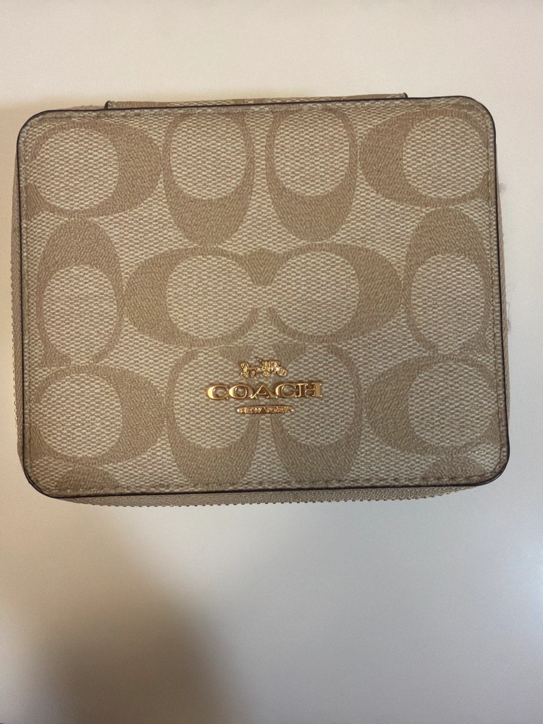 Coach Signature Jewelry Box