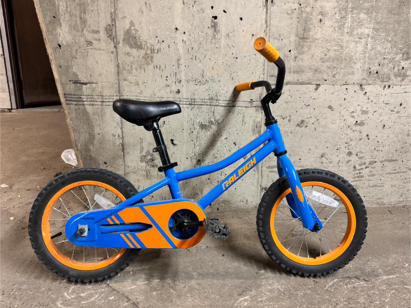 Raleigh Rawr Kids' Bike, 14-in, Blue