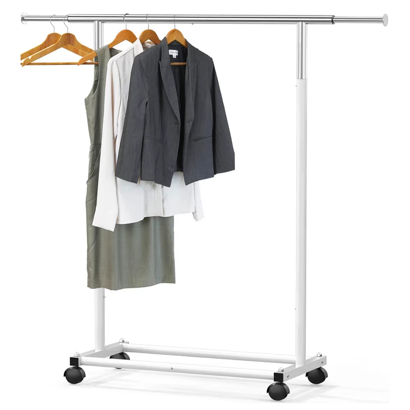 Simple Houseware Rolling Garment Rack - photo 2