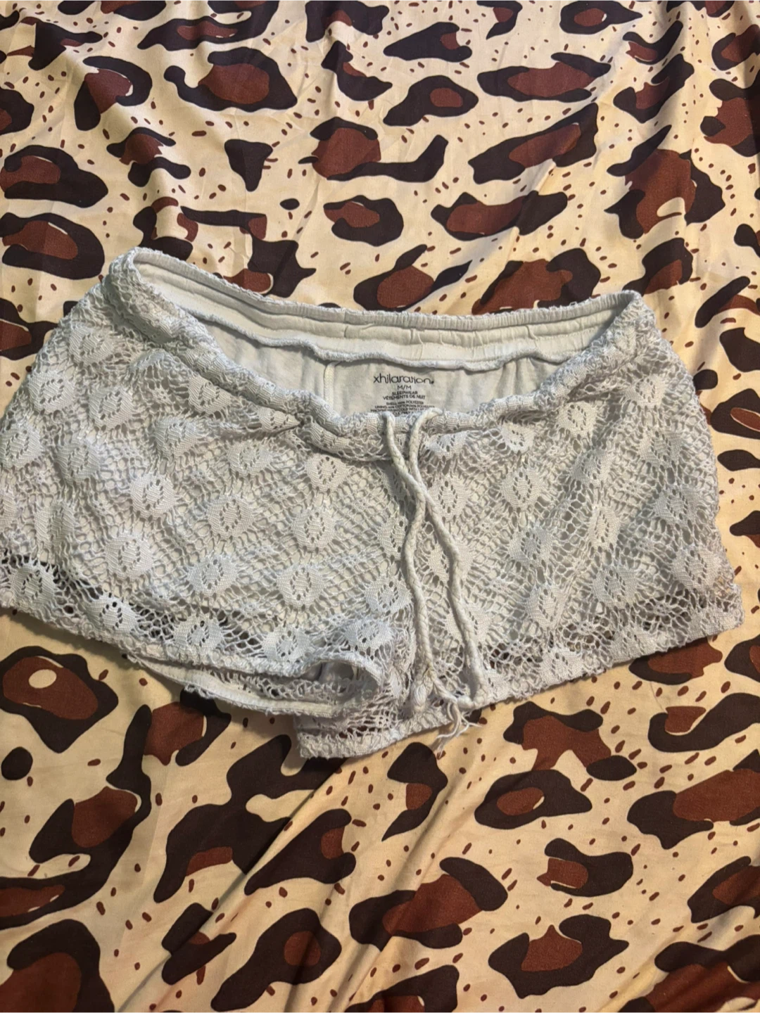 Xhilaration Women's Lace Sleep Shorts