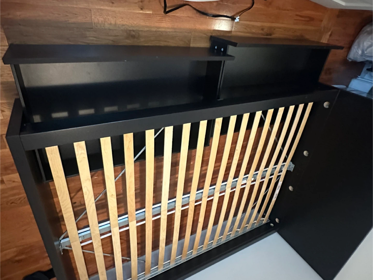 Ikea queen bed frame with storage - photo 3