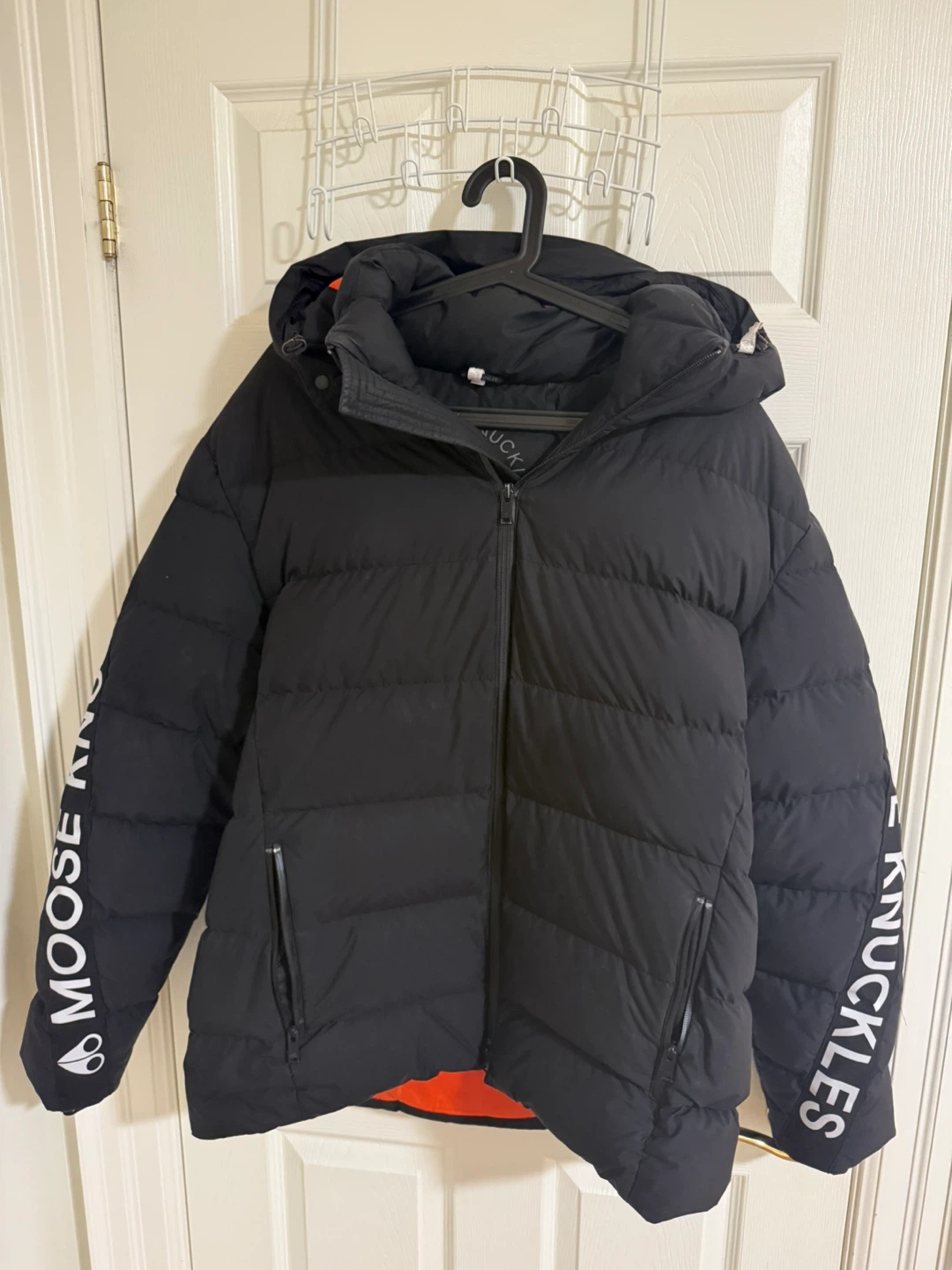 Rare MOOSE KNUCKLES Naufrage Jacket Black L