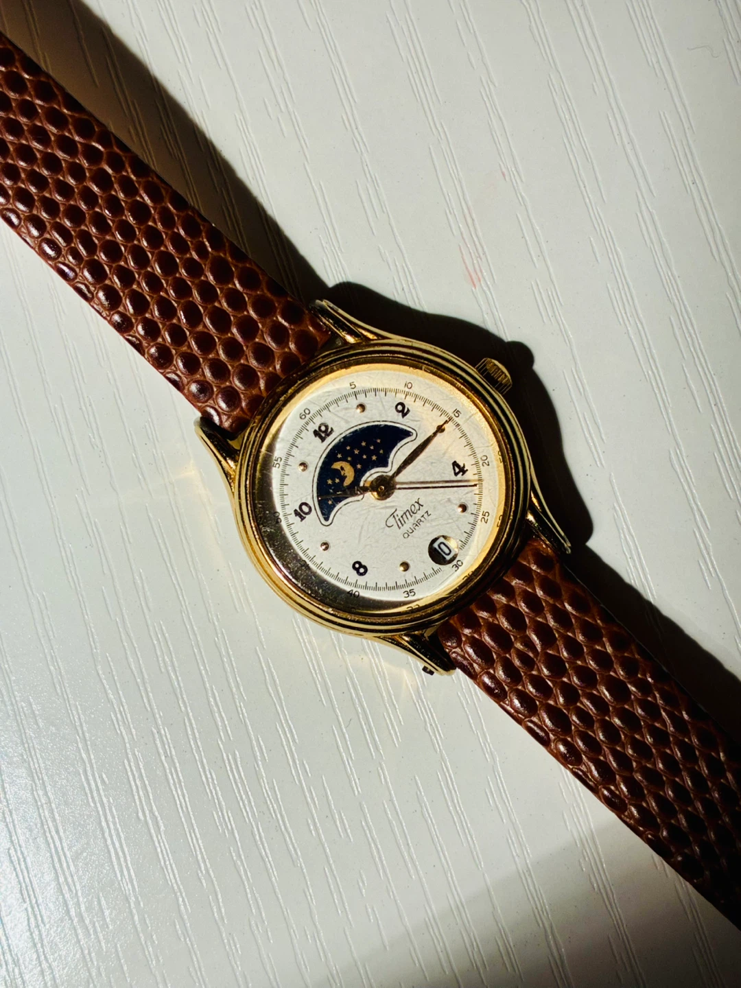 Timex Quartz Moon Phase Watch