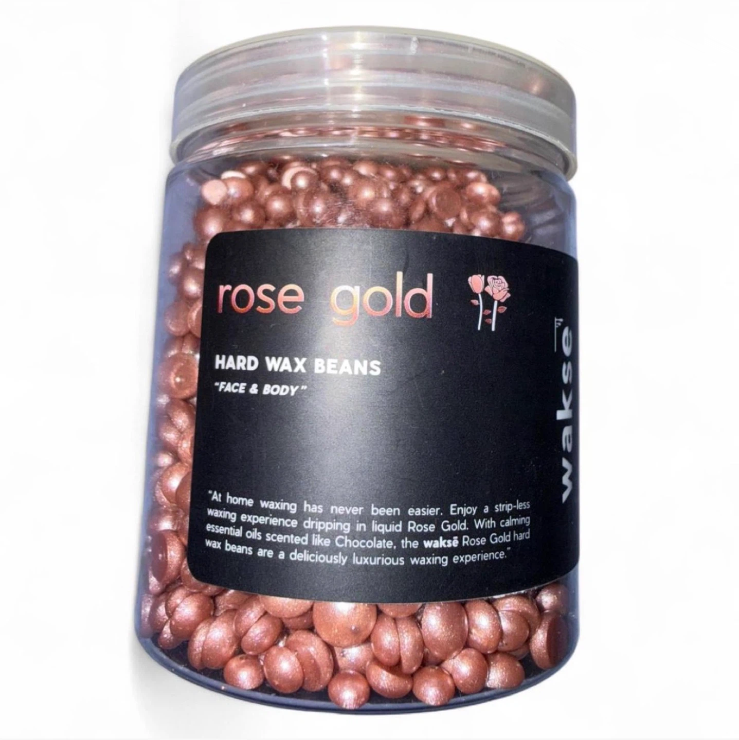 Wakse Rose Gold Wax Beans & Melting Pot - photo 2