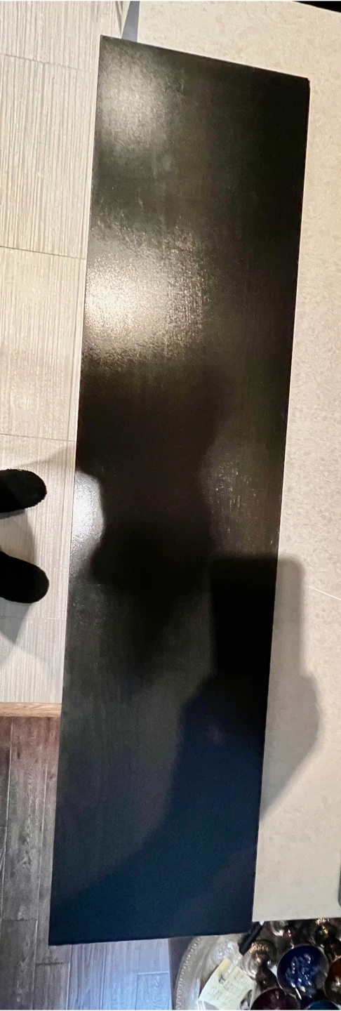🏆IKEA Black Shelf. 47” long 11 inch deep - photo 2