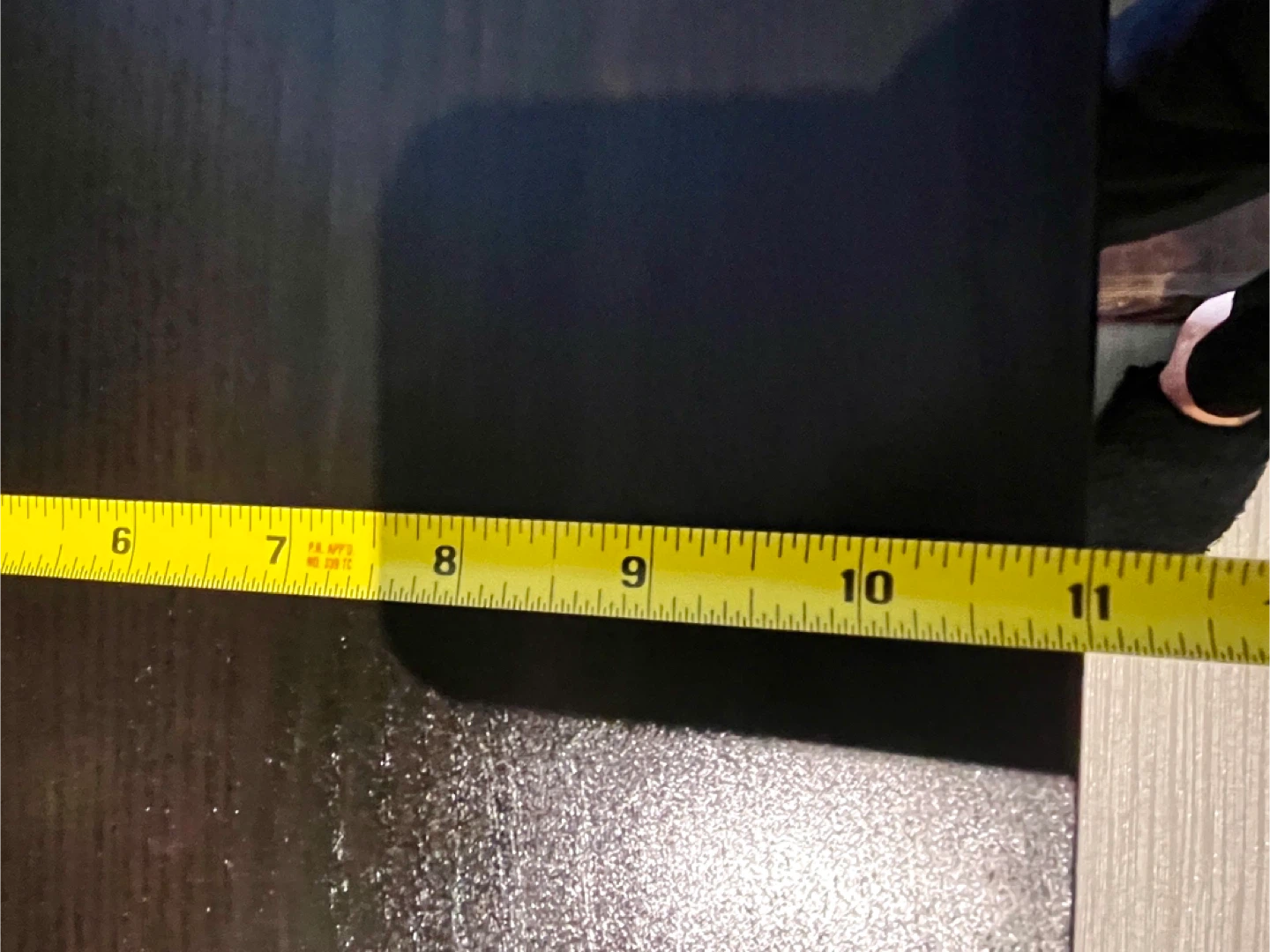 🏆IKEA Black Shelf. 47” long 11 inch deep - photo 5