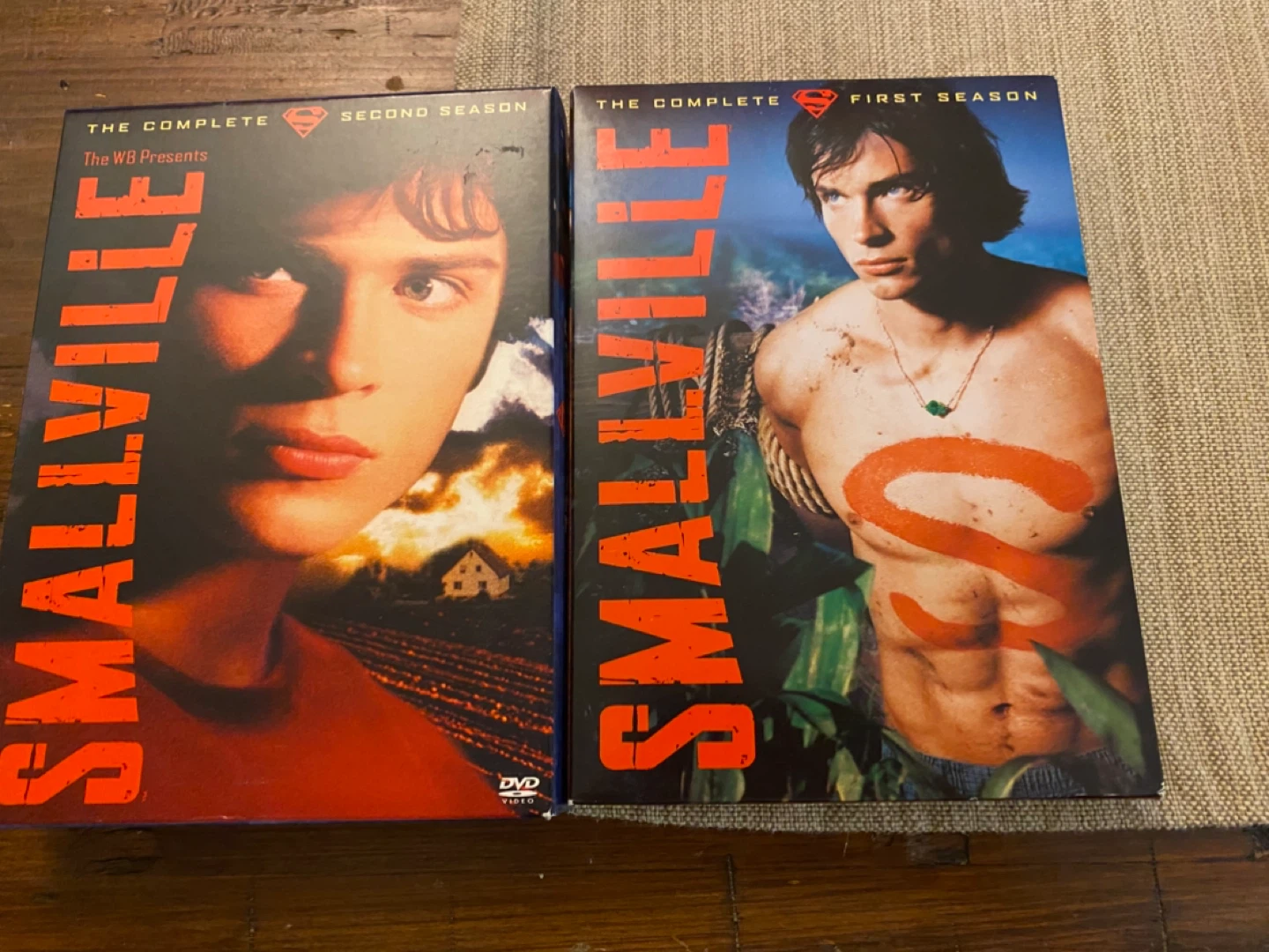 Smallville Complete First and Second Season DVD Box Sets