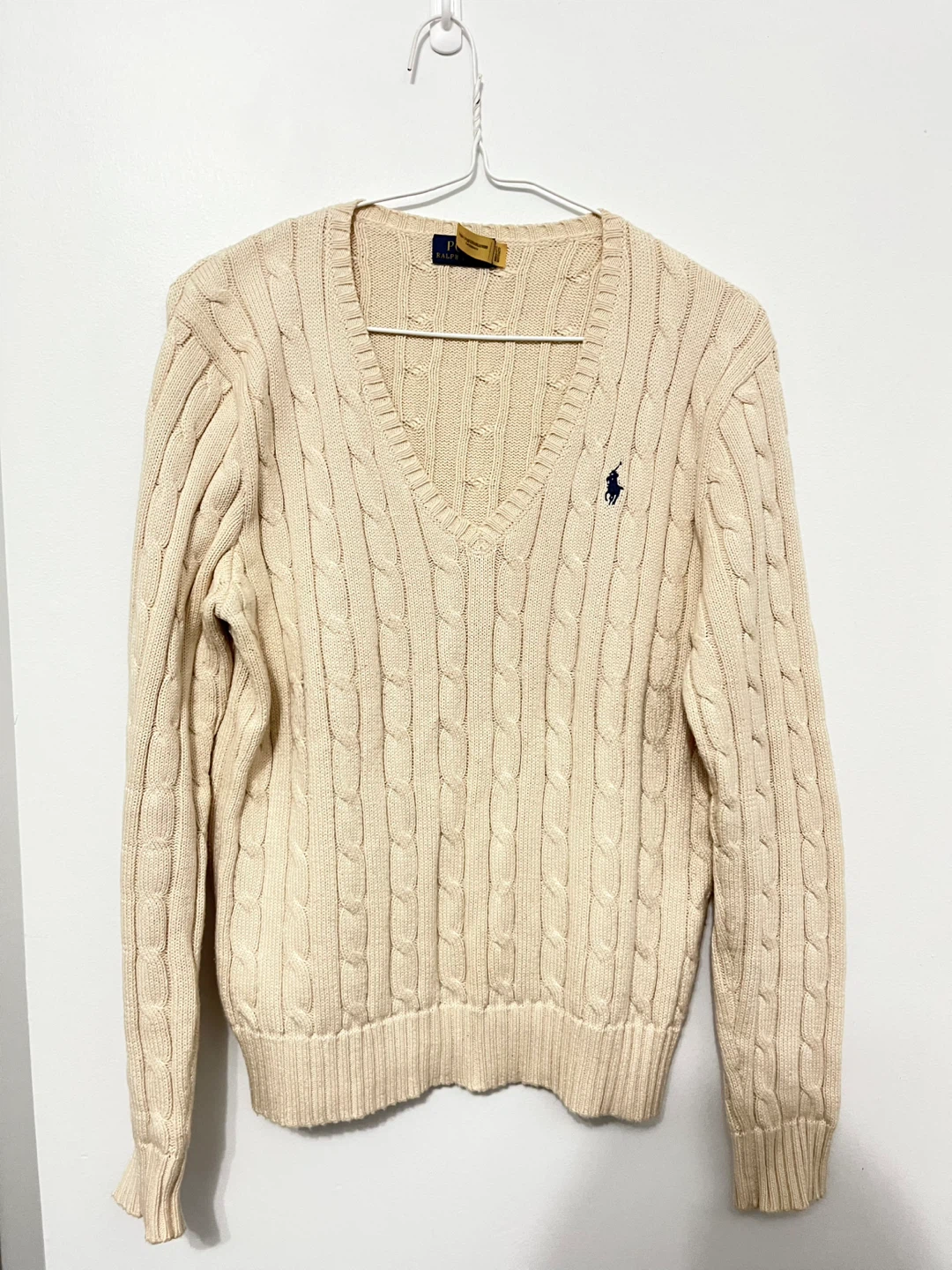 Polo Ralph Lauren Cream  cable Knit - photo 2